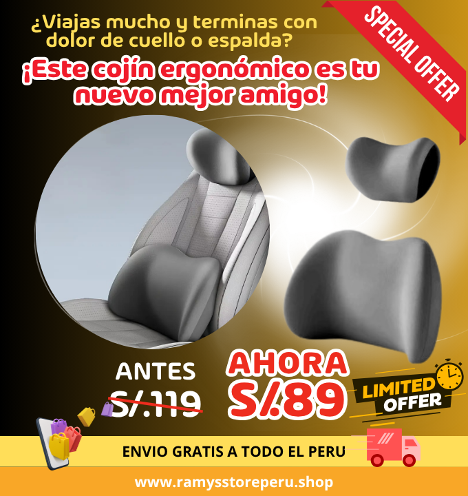 PACK COJIN ERGONOMICO