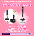 LIMPIADOR DE BROCHA DE MAQUILLAJE